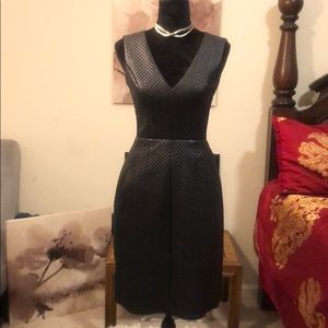 Cute Black printed Party Dress with pockets 🤭